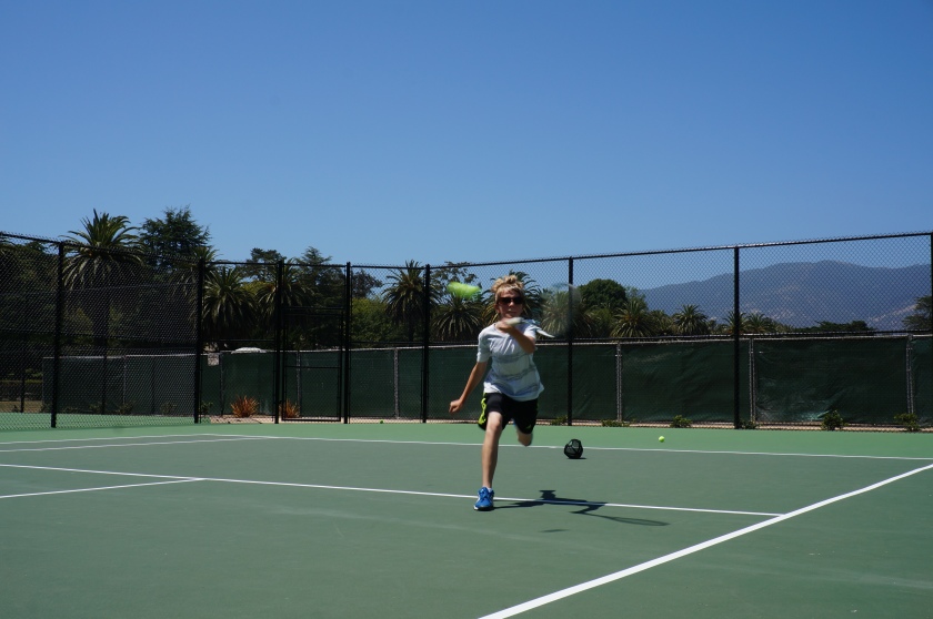 Lucian Prinz great get at Laguna Blanca Tennis Camp 2014